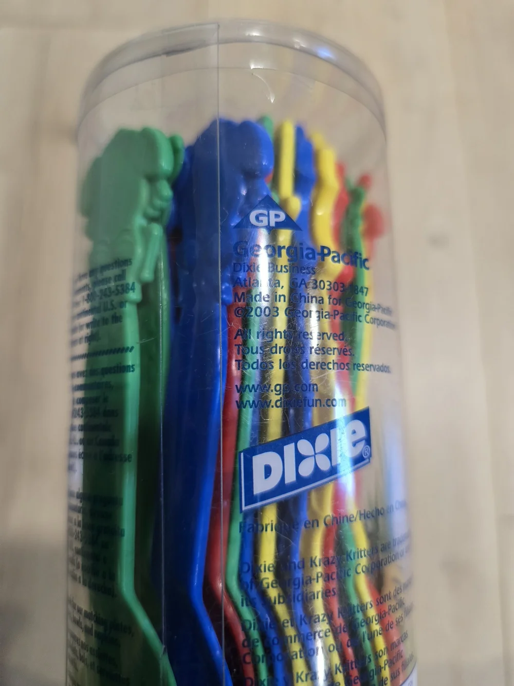 Vintage Dixie Krazy Kritters Cutlery Set - NWT